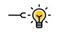 Creative Lightbulb Circuit Connector Icon, vector design Generative AI Royalty Free Stock Photo