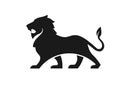 Creative lion vector logo