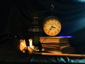 Creative Longexposure stilllife photography with a clock