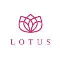 Creative Lotus Flower Logo design