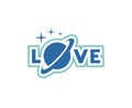 Creative love icon