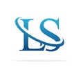 Creative LS logo icon design