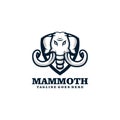 Creative Mammoth logo Design Vector Art Logo