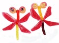 Creative marmalade fruit jelly sweet food dragon form