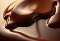 creative Melting Chocolate Macrorealism Edge Lighting A hyperrea