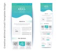 Creative Minimal Email Template Design