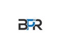Creative Modern BPR Letter Logo