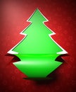 Creative modern Christmas tree background