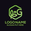 Creative and modern Organic G Letter logo design template vector eps