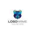 Creative and modern security logo design