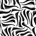 Creative monochrome striped background