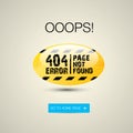 Creative page not found, 404 error