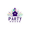 Creative Party Logo Design Vector Art Logo