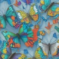 Creative patterned butterfly