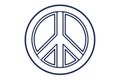 Creative Peace and Anti War Design Highlighting World Peace and Conflict Resolution Royalty Free Stock Photo