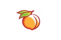 Creative Peach Orange Logo