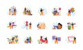 Creative People Flat Icons Royalty Free Stock Photo