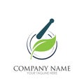 Creative Pharmacy Concept Logo illustration Design template - vector Royalty Free Stock Photo