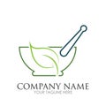 Creative Pharmacy Concept Logo illustration Design template - vector Royalty Free Stock Photo