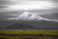 Creative picture of mount Shasta California Royalty Free Stock Photo