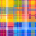 Creative plaid seamless pattern. Checkered cotton fabric.