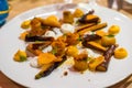 Creative Plate of Squash