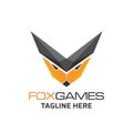 Creative Polygonal Fox Head logo design
