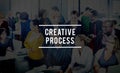 Creative Process Design Brainstorm Thinking Vision Ideas Concept Royalty Free Stock Photo