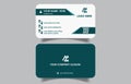 Creative professional corporate business card design template vector File Editable File Editable modern vector file Royalty Free Stock Photo