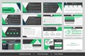 Creative project strategy layout showcases design and service presentation templateCreative project strategy layout showcases Royalty Free Stock Photo