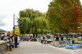 Creative Queenstown Arts and Crafts Markets which is located at the lake front at Earnslaw Park in Queenstown. Royalty Free Stock Photo