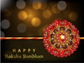 Creative rakhi for Raksha Bandhan celebration.