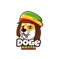 Creative Rasta Doge Shiba Inu Cartoon