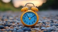 A creative representation of a countdown, capturing the essence of time ticking down. Generative AI