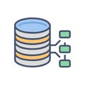Creative NoSQL Database Icon Representation