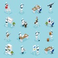 Creative Robots Isometric Icons