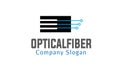 Optical Fiber Logo Symbol Design Illustration Royalty Free Stock Photo