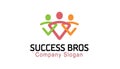 Success Brothers Health Care Design Logo Design Illustration Royalty Free Stock Photo