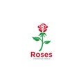 Creative Roses Logo Design Template