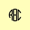 Creative Rounded Initial Letters RBC Logo