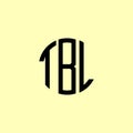 Creative Rounded Initial Letters TBL Logo