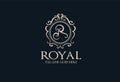 Creative Royal logo template Royalty Free Stock Photo