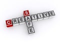 creative safe word block on white Royalty Free Stock Photo