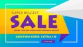 creative sale discount banner poster design template for advertising and marketing