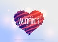 Creative scribble hearts for valentine`s day