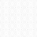 Creative seamless ornamental geometric pattern. Grid repeatable vintage background - grey elegant minimalistic design. Royalty Free Stock Photo