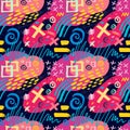 Creative Seamless pattern.