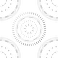 Creative seamless pattern design. Modern stylish structure, template graphic background. Trendy circles and dots