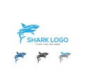 Creative Shark Logo Icon Design. Royalty Free Stock Photo