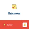 Creative Shopping bag Logo Design. Flat color Logo place for Tagline. Vector Illustration Royalty Free Stock Photo